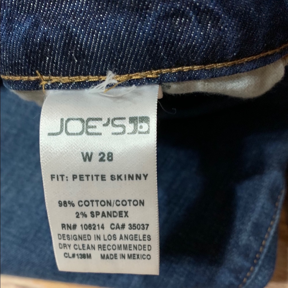 JOE’S JEANS PETITE SKINNIES - CUT HEM - NWT!! - Picture 6 of 8